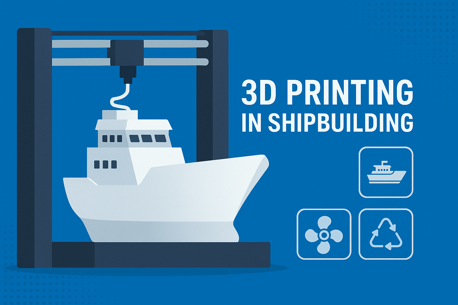 3D Printing in Shipbuilding: From Prototypes to Full-Scale Components