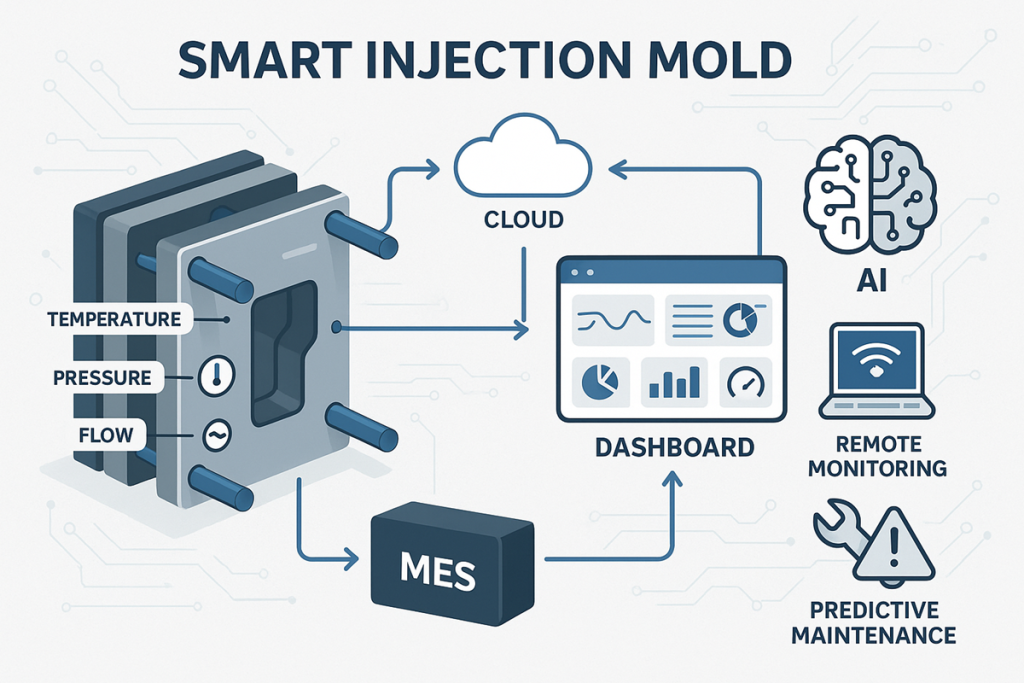 How Are Smart Molds with Embedded Sensors Enhancing Tool Performance in 2025?