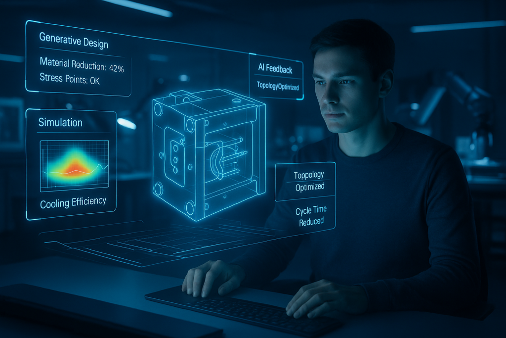 How Generative Design is Revolutionizing Mold Tooling Structures