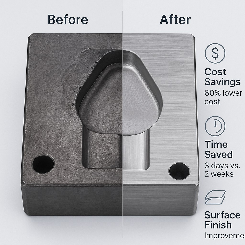 How Is Hybrid Manufacturing Using Laser Cladding and CNC Milling Transforming Tool and Mold Making?