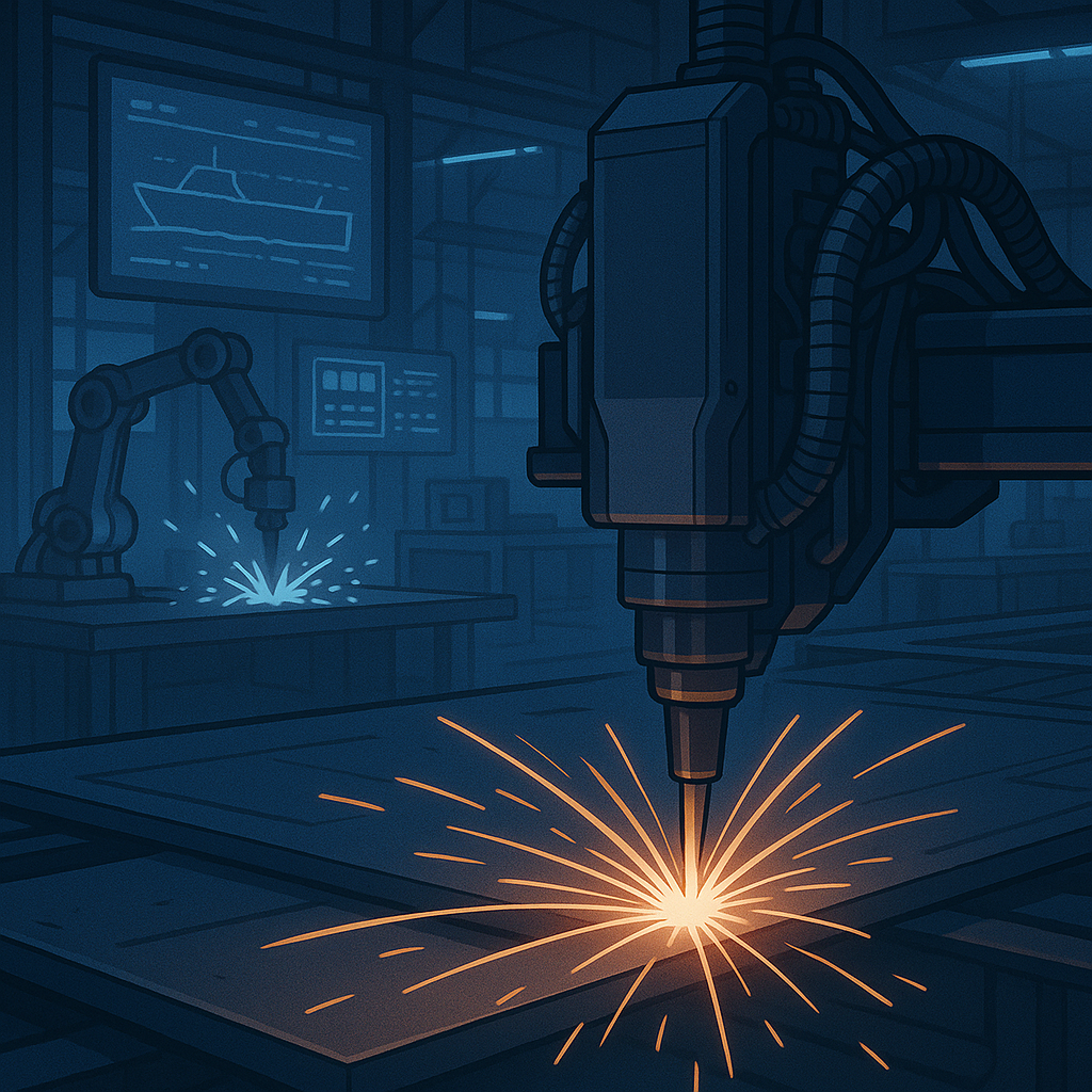 Laser Cutting vs. Plasma: Why Shipyards Are Switching to Precision Beam Tech