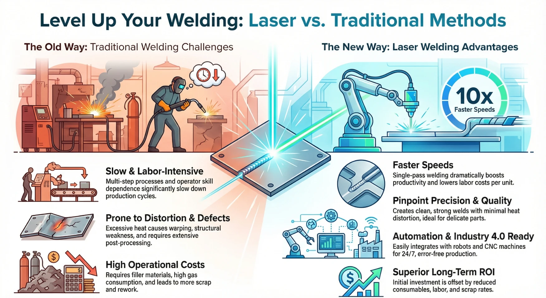 Laser Welding Machines Are Replacing Traditional Welding in Modern Manufacturing